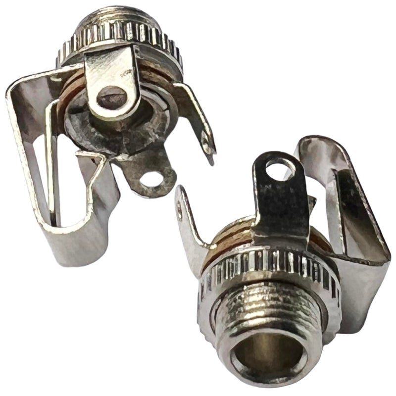 CESS 1/8" 3.5mm Mono TS Female Jack Socket with Switch Panel Mount (10 Pack) - Image 3